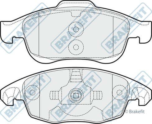 APEC BRAKING Piduriklotsi komplekt,ketaspidur PD3092